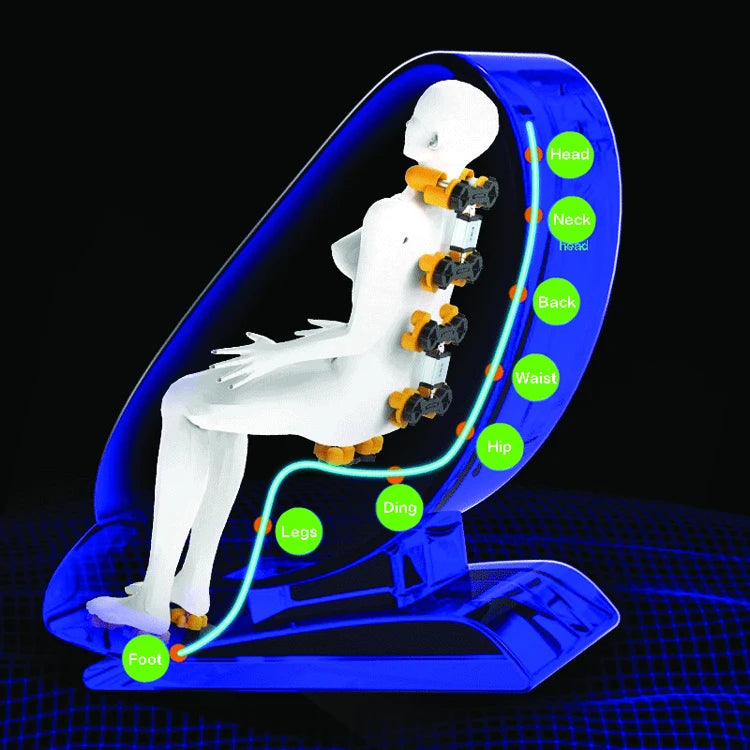 Oyeal Luxury 4D Zero Gravity Shiatsu Roller Full Body Massage Chair