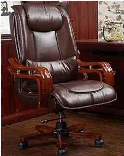 Office chair. Chair. Leather upholstery. Leather upholstery computer chair. Home lift swivel chair.016