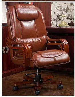 Office chair. Chair. Leather upholstery. Leather upholstery computer chair. Home lift swivel chair.016