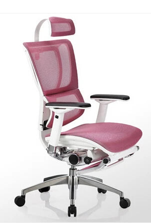 Ergonomic computer chair with women's fashion leisure fabric is the boss office chair