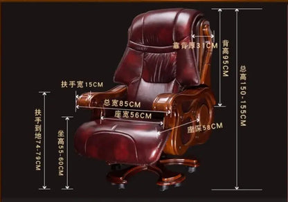 Solid wood chair. Office chair. Computer chair. Massage chair.019