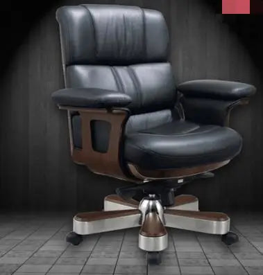 Boss chair. Real leather computer chair. Home office chair. .66