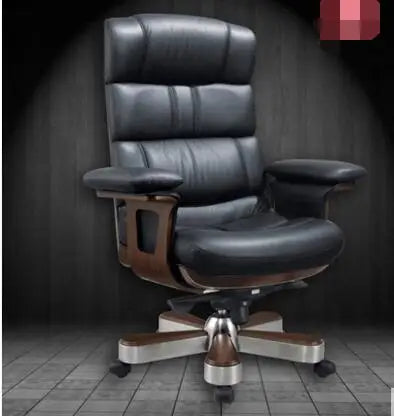 Boss chair. Real leather computer chair. Home office chair. .66