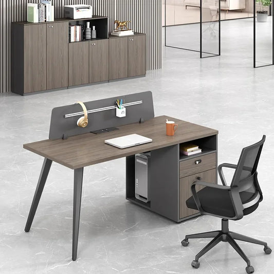 Laptop Console Office Desk Executive Vanity Drafting Storage Luxury Corner Office Desk Meeting Scrivania Angolare Furniture HDH