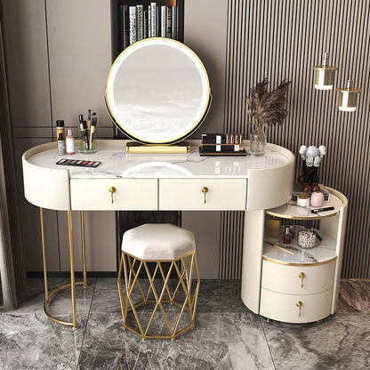 Comfortable Woman Dressing Table Luxury Nordic Bedroom Dressing Table European Home Makeup Tocador Maquillaje Decoration