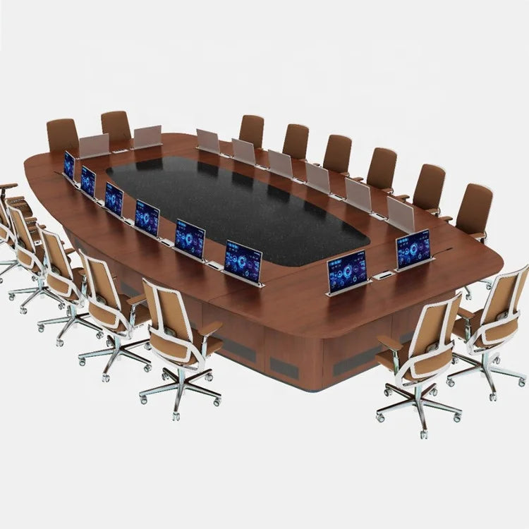 Office Conference Table Rectangular Meeting Desk Company Paperless Office Room Commercial Furniture Office Conference Room Desk