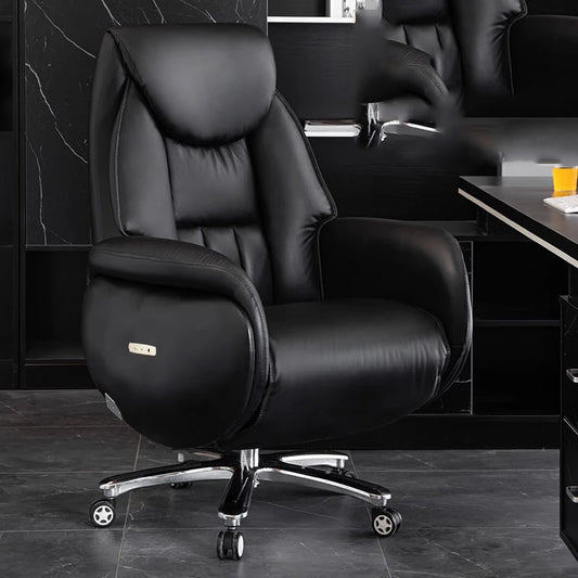 Black Boss Office Chair School Computer Simplicity Desktop Vanity Chair Reclining Luxury Cadeira De Escritorio Office Furniture