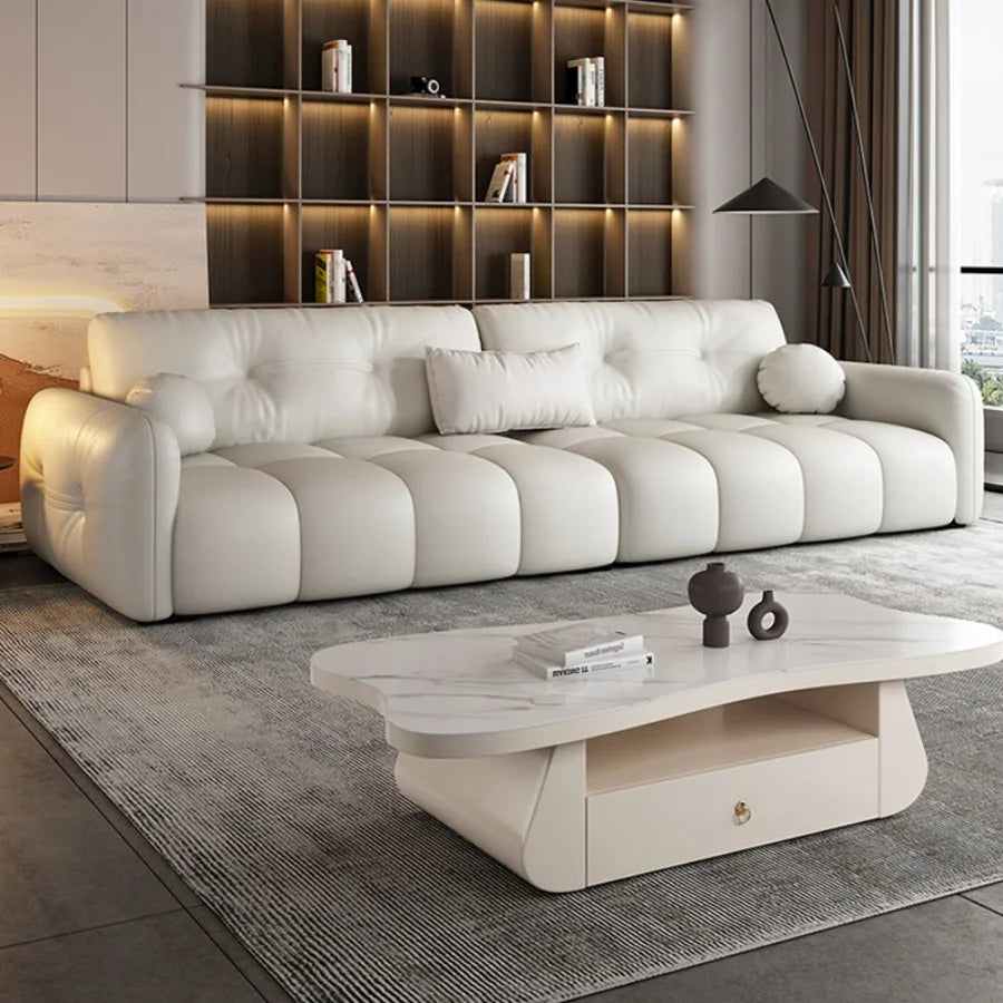 Modern Sectional Living Room Sofas Furniture Europe Luxury Living Room Sofas Beds Lazy Leather Confort Nordic Salon Meuble Sofas