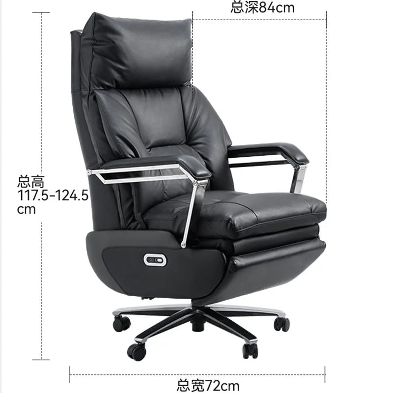 Vanity Work Study Office Chair Comfortable Leather Mobile Office Chair Playseat Recliner ArmSilla De Oficina Office Furniture