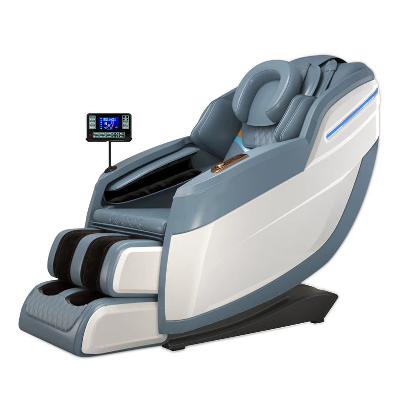 Massage Chair LCD Screen Bluetooth Smart Speaker Chair Multi Functional Electric Massage Chair Full Body Air Bag Zero Gravity