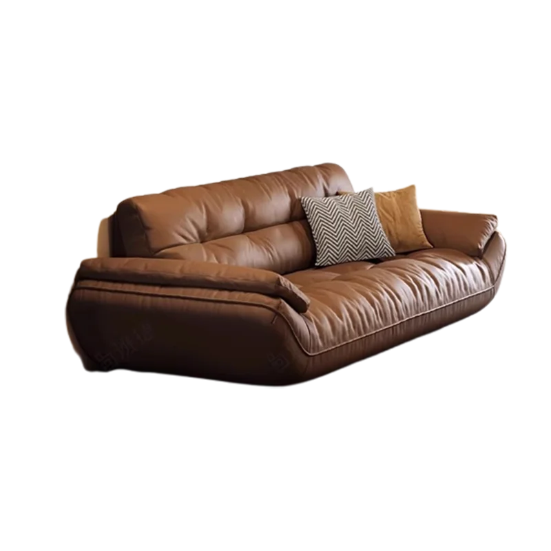 Cozy Living Room Sofas Modern Nordic Recliner Leather Lazy Puffs Sofa Reading Lounge Love Seat Woonkamer Banken Home Furniture