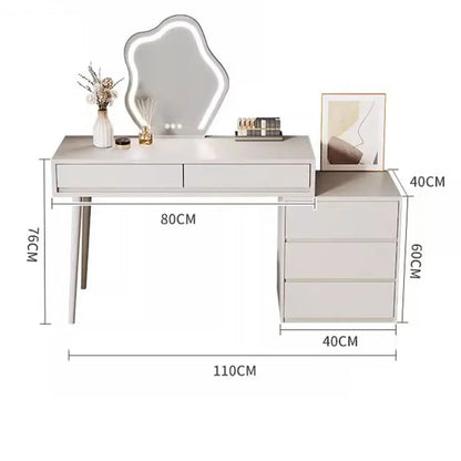 Wood Coffee Dressing Table Desk Bedroom Modern Small Vanity Table Wood Cosmetic Tocadores Para El Dormitori Home Furniture