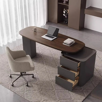 Organizers Adjustable Office Desk Drawers Corner Conference Executive Computer Desks Supplies Modern Mesa Escritorio Furniture