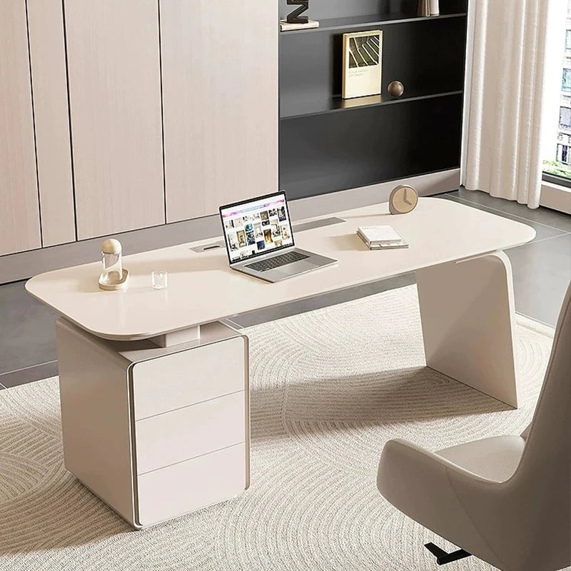 Italian Coffee Standing Desk Executive Writing Nordic Luxury Study Desk Modern Spaces Escritorios De Oficina Office Furniture