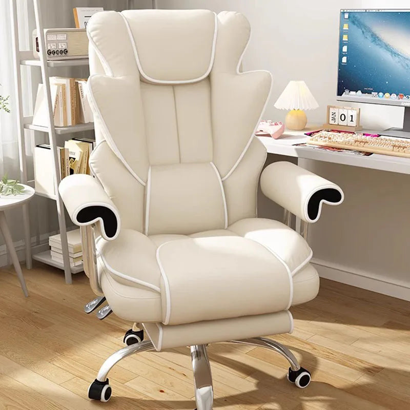 Fancy Support Back Office Chair Computer Executive Modern Comfy Office Chair Ergonomic Swivel Cadeiras De Escritorio Furniture