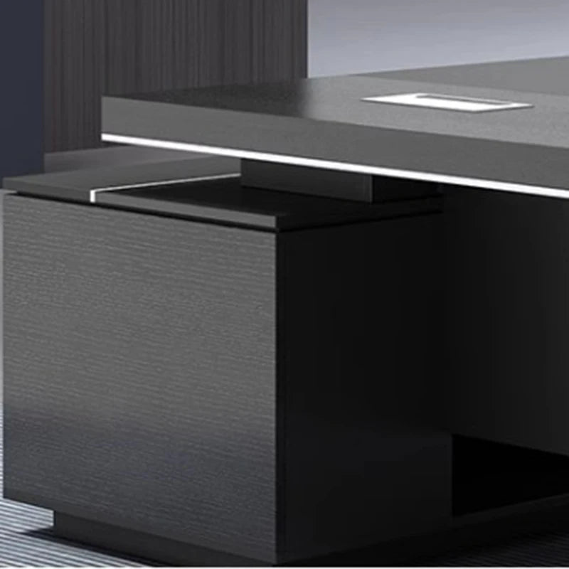 Standing Work Desk Computer Drawers Wooden Students Executive Office Work Desk Luxury Scrivanie Per Ufficio Modern Furniture