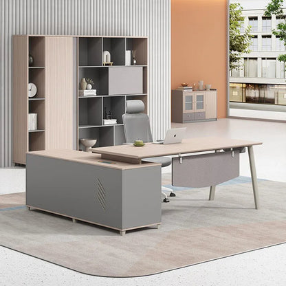 Executive Supplies Office Desk Writing Organizers Standing Reception Computer Desks Storage Luxury Mesa De Computador Furniture