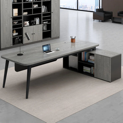 Accessories Single Work Desk Boss Simplicity Modern Computer Work Desk Gadgets Laptop Biurka Komputerowe Work Furniture HD50WD