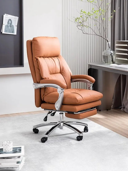 Sedentary Comfort Office Chair Lazy Sofa Recliner Computer Gaming Chair Soft Executive Silla De Escritorio Office Furniture Soft