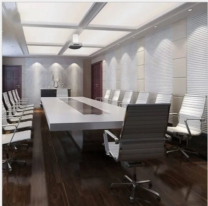 Chinese New Design Meeting Room Desk Artificial Granite Table Top Meeting Room Conference Luxury Office Furniture 2024