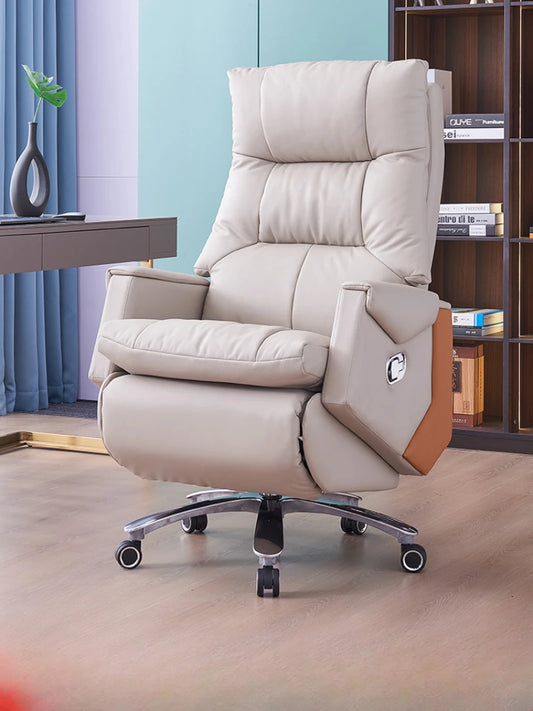 Luxurious Commerce Office Chair Leather Massage Work Executive Gaming Chair Home Work Silla De Escritorio Office Furniture Wall