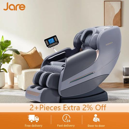 Jare 6699G massage chairs Airbag U-Shaped Pillow full body 4d zero gravity Leisure office massage chair