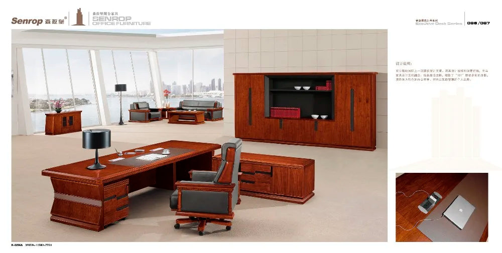 Unique Design Office Desk for Executive or CEO Table