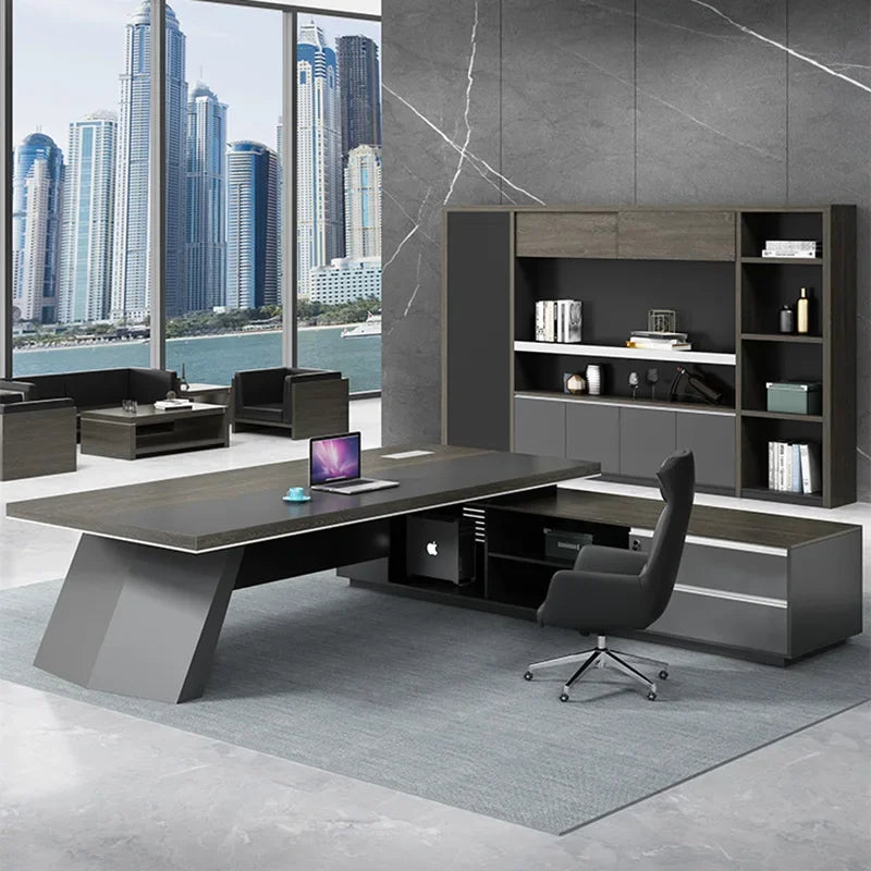 Monitor Drawers Office Desks Modern Reading Conference Executive Office Desks Standing Gaming Scrivania Angolare Home Furnitures