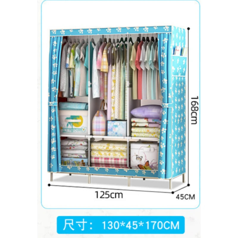 Simple Cloth Wardrobe Steel Tube Assembly