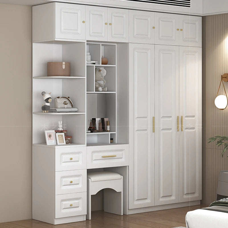 Multilayer Nordic Wardrobe Luxury Doors Large Open Closets Living Room Wardrobes Storage Cabinet Rangement Chambre Furniture