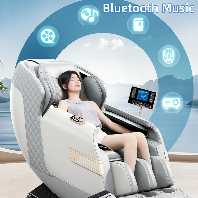 Three Year Warranty Home 4D Heating Massage Chairs Multifunctional Full Body Air Bag Wrapped Zero Gravity 3D Massage Office Sofa