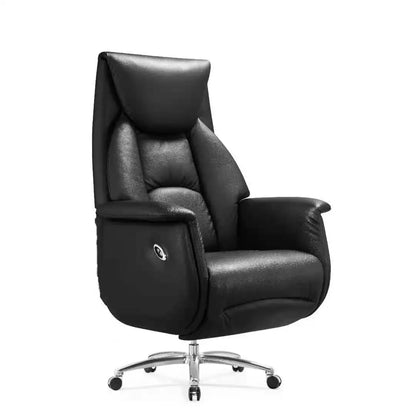 Leather Silla Del Presidente Chairman Reclining Executive Lounge President Chair For Office