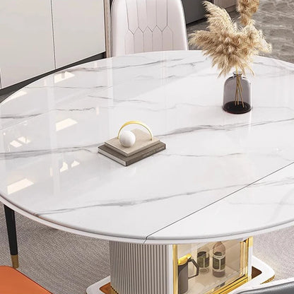 Coffee Dining Table Set Garden Extendable Luxury Marble Dining Room Sets Chairs Gaming Coiffeuse De Chambre Kitchen Furniture