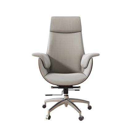 Swivel Support Office Chair Leather Luxury Designer Nordic Cushion Office Chair Padding Sillas De Oficina Office Furniture