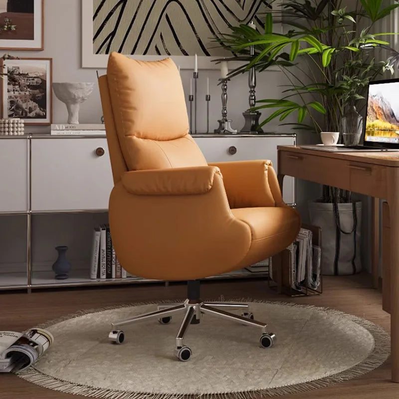 Office Armchair Lounge Relax Executive Computer Chair Lounge Mobile Modern Designer Swivel Sillas De Espera School Furniture