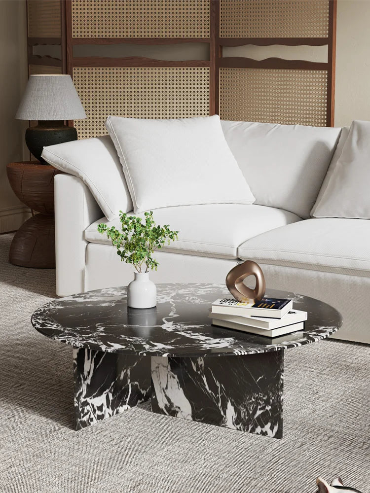 Bulgari black marble coffee table