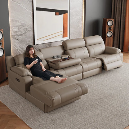 Reclining Sofa Rest Relax Electric Chair Recliner Set Furniture Comfortable Corner Living Room Sofas Muebles Relaxing Luxury