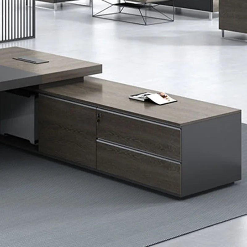 Executive Corner Office Desk Vanity Standing Reception Luxury Office Desk Computer Scrivania Ufficio Lavoro Home Furniture