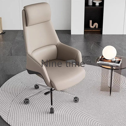 High Back Swivel Office Chairs Waiting Recliner Bedroom Rocking Computer Chair Study Clients Sillas De Oficina Library Furniture