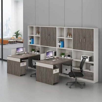 Study Conference Office Desk Corner Executive Cheap Modern Storage Monitor Office Desk Writing Table Ordinateur Furniture HDH