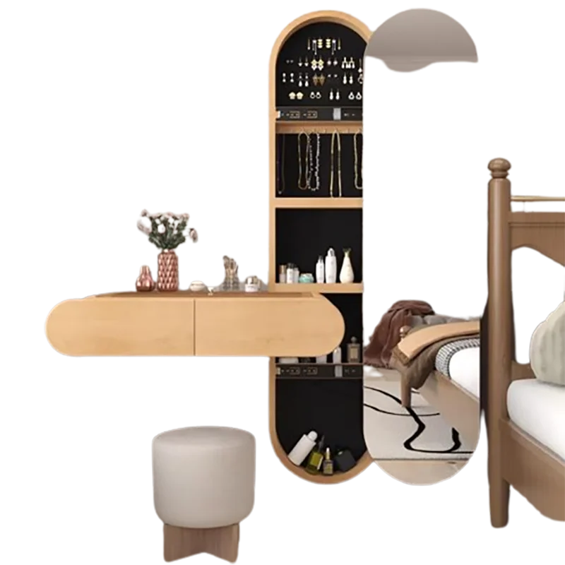 Nordic Vanity Girls Makeup Toilets Deals Cheap Furniture Bedroom Headdresses Luxury Home Dresser Schminktisch Clothes Room Set