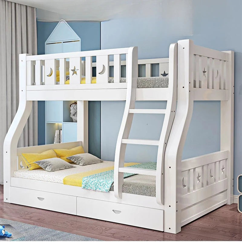 Luxury Royal Double Bed Nordic Modern Whitr Kids Girl Frame Double Bed Boys Design Letti Matrimoniali Furniture For Bedroom