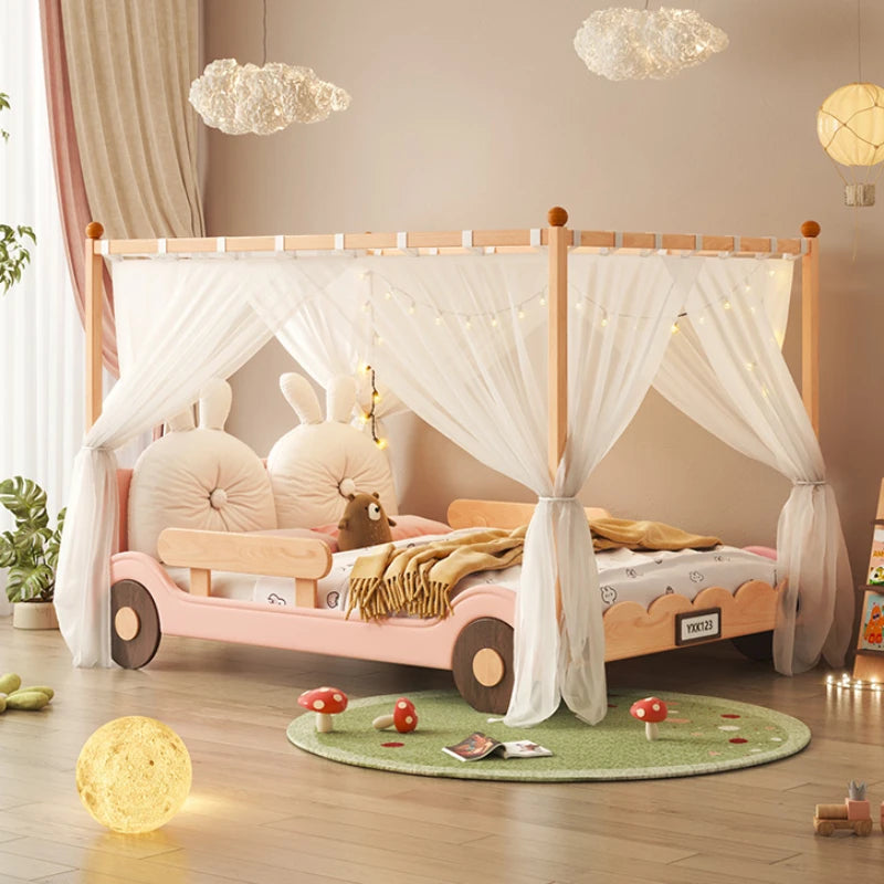 Childrens Frame Beds Luxury Modern European Children Living Room Beds Modern Girls Boys Cama Moderno Lujo Bedroom Furniture