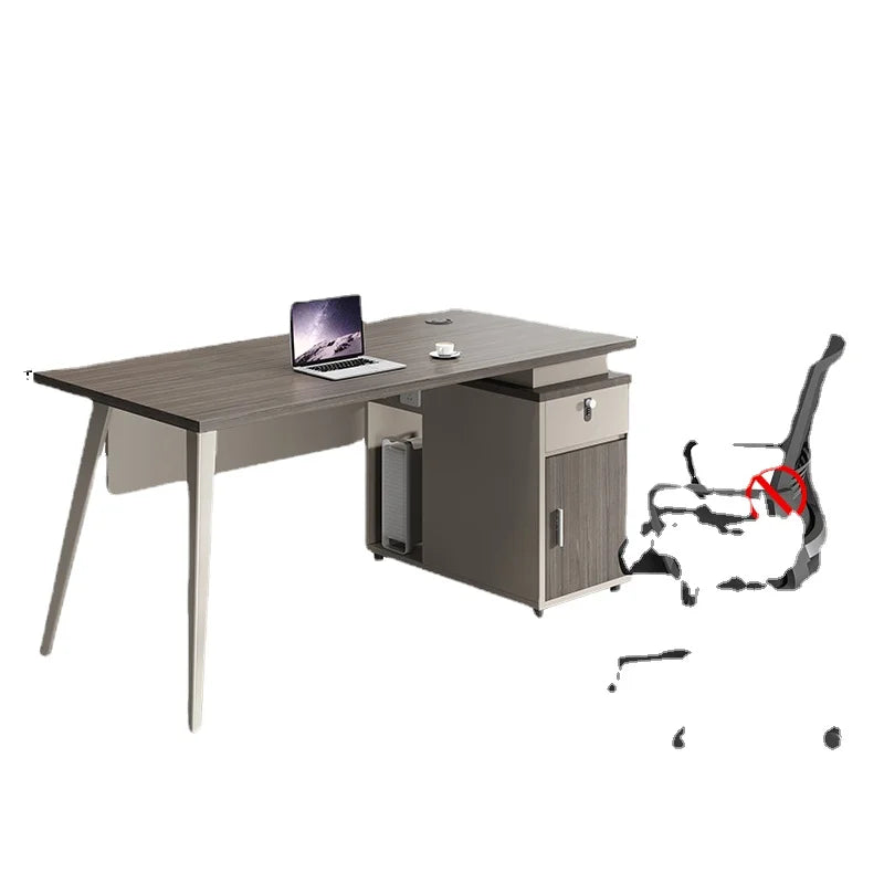 Write Corner Work Desk Office Vanity Computer Executive Study Table Modern Reception Escritorio Habitacion Work Furniture HD50WD