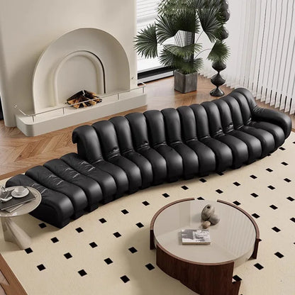 Aesthetic Sectional Couch Lounge Modern Floor Set Luxury Relaxing Sofa Elegant Minimalist Muebles Para El Hogar Home Furniture