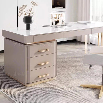 Corner Storage Office Desk Bookshelf Conference Executive Standing Computer Desks Luxury Floor Mesa De Computador Furnitures