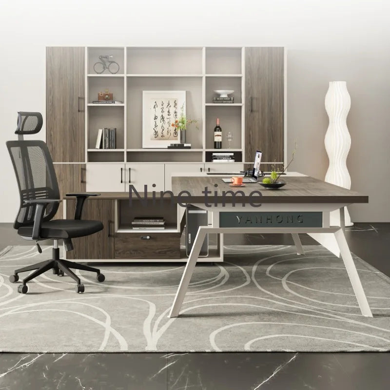 Executive Supplies Office Desks Secretary Writing Drawers Legs Computer Desks Corner Cute Mesas De Computador Theater Furniture