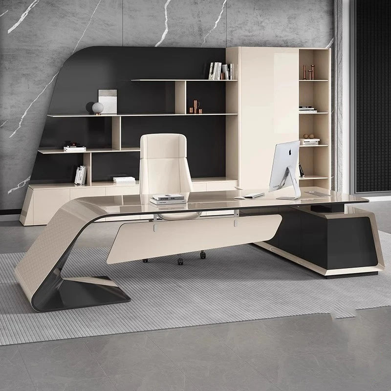 Conference Manicure Office Table Gaming Modern Computer Reception Writing Desk Executive Standing Scrivania Home Furniture