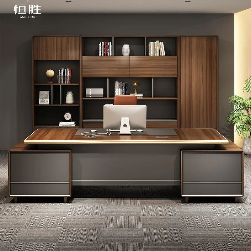 Reception Desk Organizer Computer Executive Drawers Modern Office Desk Conference Escritorios De Oficina Office Furniture