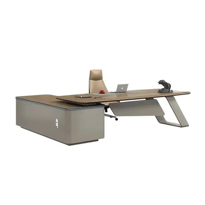 Liyu Executive Modern Design Luxury Desk Customize Home Furniture Ceo Office Tables